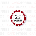 Load image into Gallery viewer, 12 Stripe Red Poker Chip
