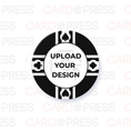 Load image into Gallery viewer, CardSuit Black Poker Chip