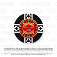 Load image into Gallery viewer, Casino Party Chip - Black CardSuit