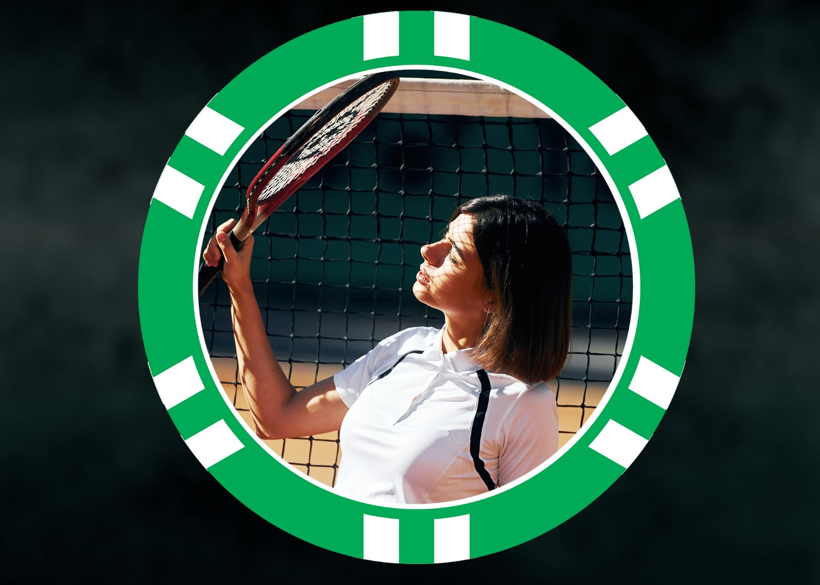 Tennis Poker Chip