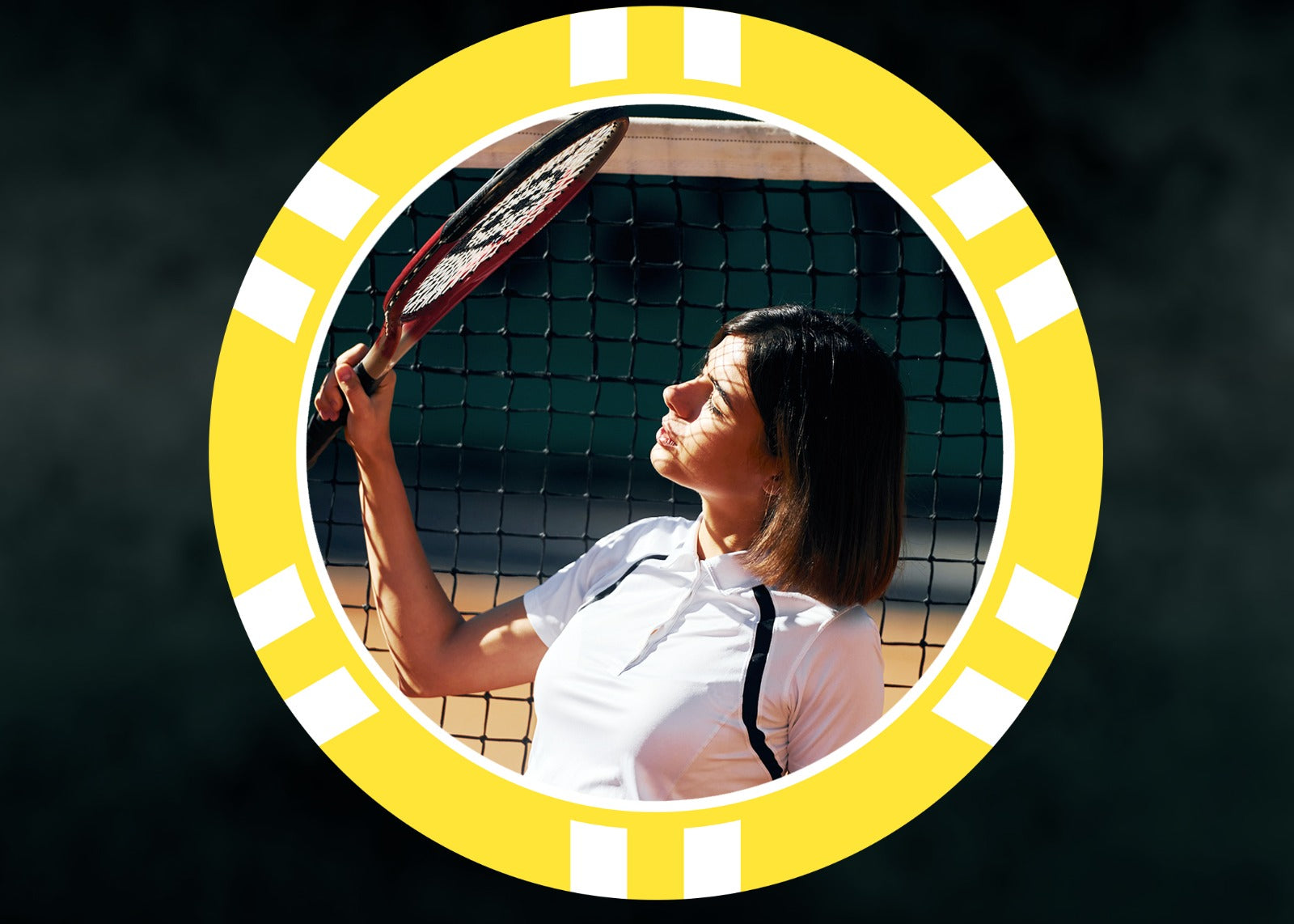 Tennis Poker Chip