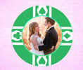 Load image into Gallery viewer, green-wedding-favour-poker-chip