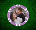 Load image into Gallery viewer, lavender-personalized-poker-chips