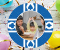 Load image into Gallery viewer, seablue-birthday-poker-chip