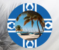 Load image into Gallery viewer, seablue-happy-holiday-poker-chip