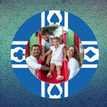 Load image into Gallery viewer, seablue-family-fun-poker-chip