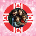 Load image into Gallery viewer, red-family-portrait-poker-chip
