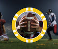Load image into Gallery viewer, golden-american-football-poker-chips

