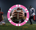 Load image into Gallery viewer, pink-american-football-poker-chips
