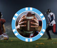 Load image into Gallery viewer, blue-american-football-poker-chips

