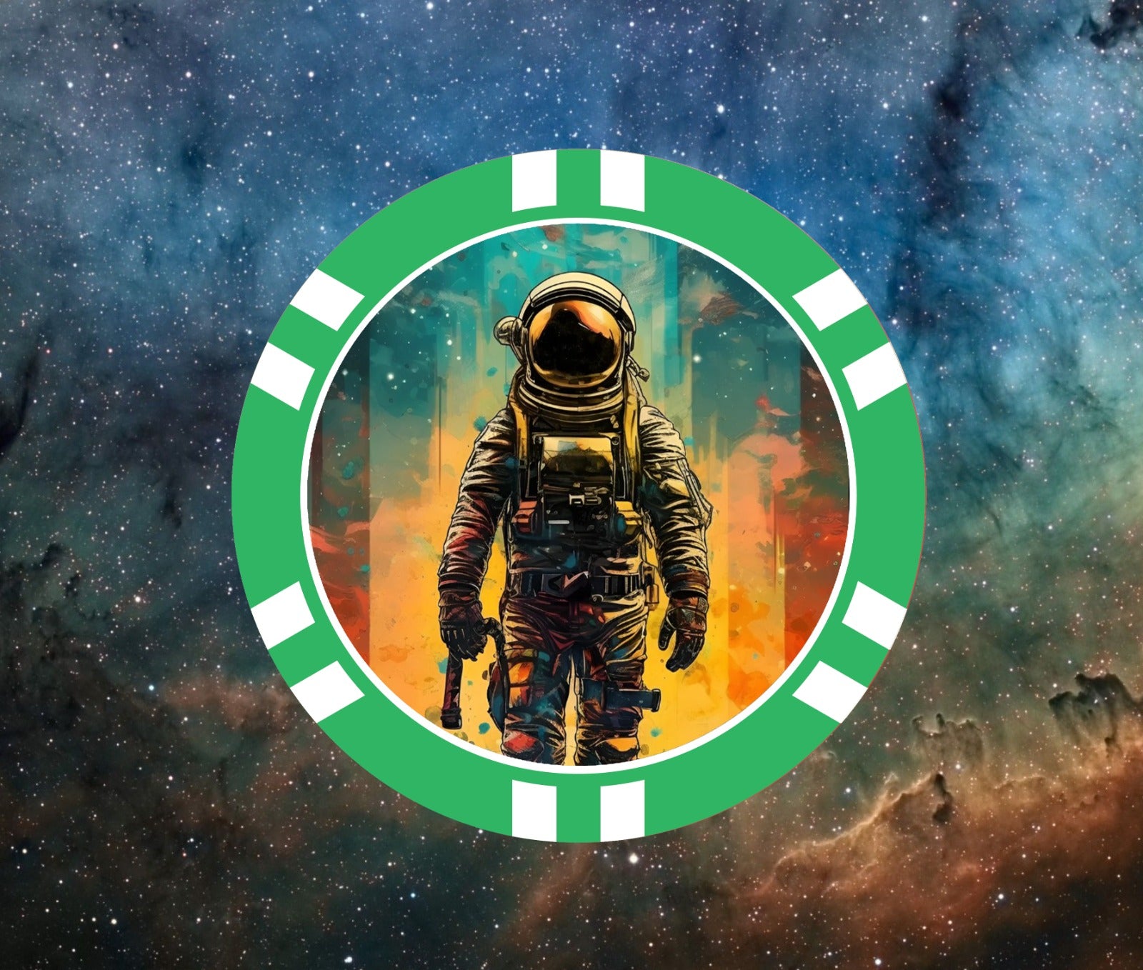 Futuristic Poker Chip
