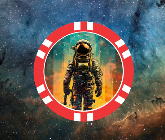 Futuristic Poker Chip