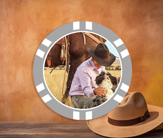 Cowboy Custom Poker Chips