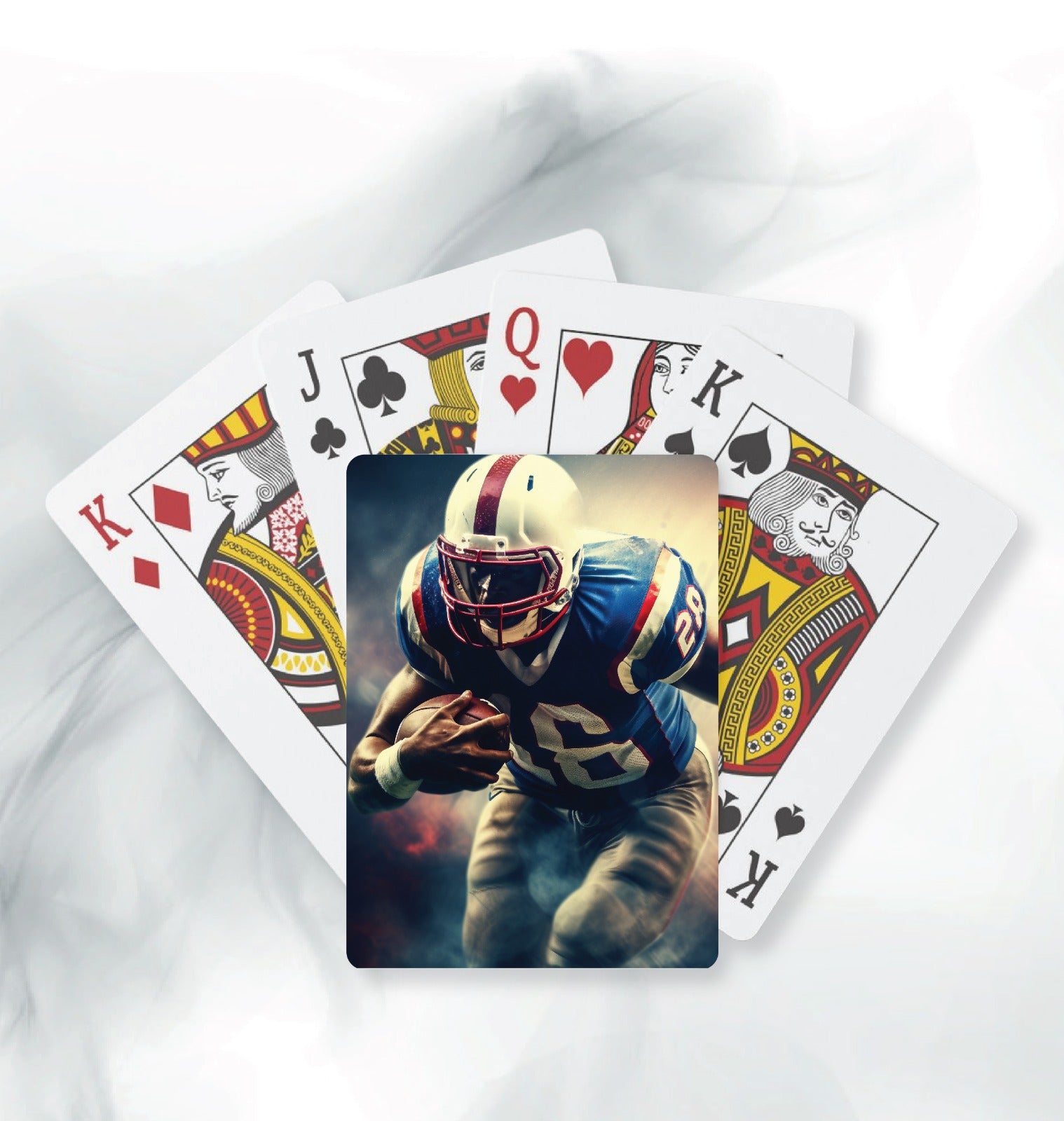American-fooball-playing-cards