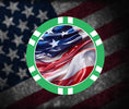 Load image into Gallery viewer, American Patriot Poker Chip
