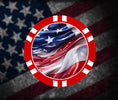 Load image into Gallery viewer, American Patriot Custom Poker Chip
