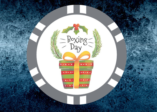 Boxing Day Poker Chip