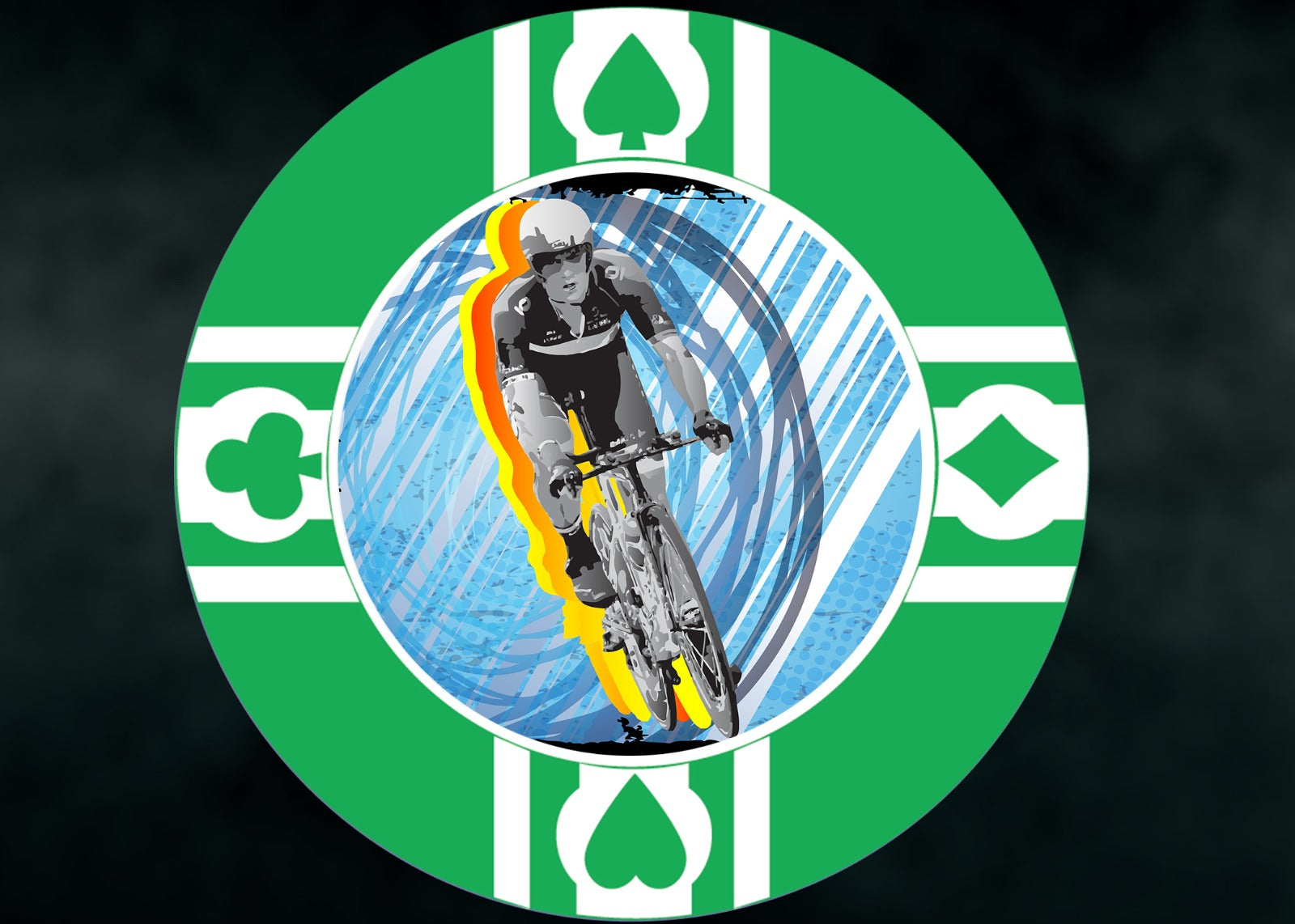 Cycling Poker Chip
