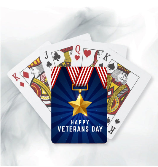 Veterans Day Playing Cards