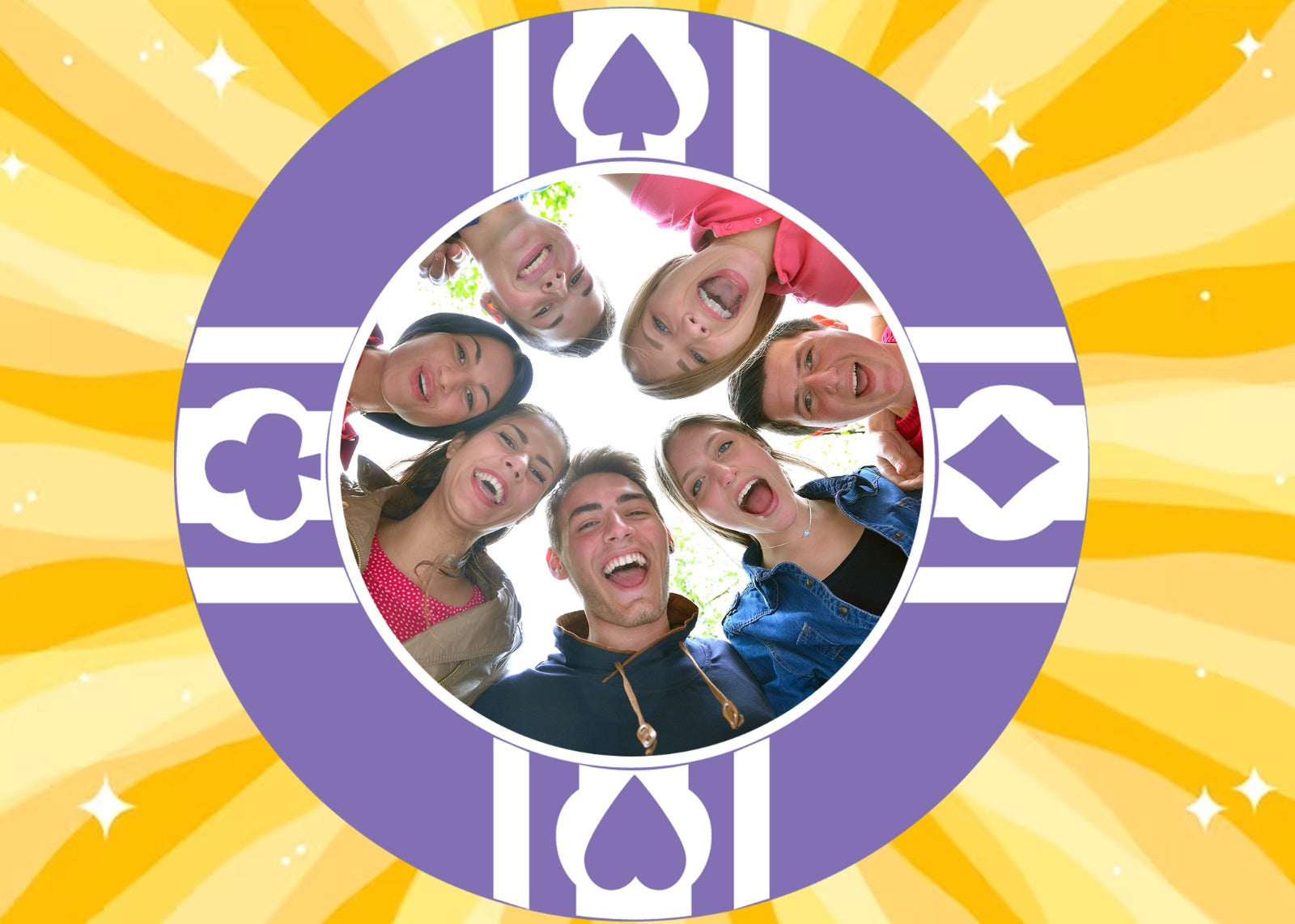 Get Together Poker Chip