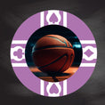 Load image into Gallery viewer, Basketball Poker Chip