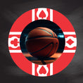 Load image into Gallery viewer, Basketball Poker Chip

