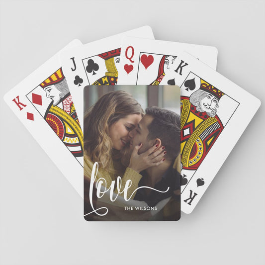 love-photo-playing-card
