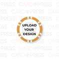 Load image into Gallery viewer, 12 Stripe Beige Poker Chip
