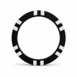 12 Stripe Black Poker Chip