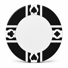 CardSuit Black Poker Chip