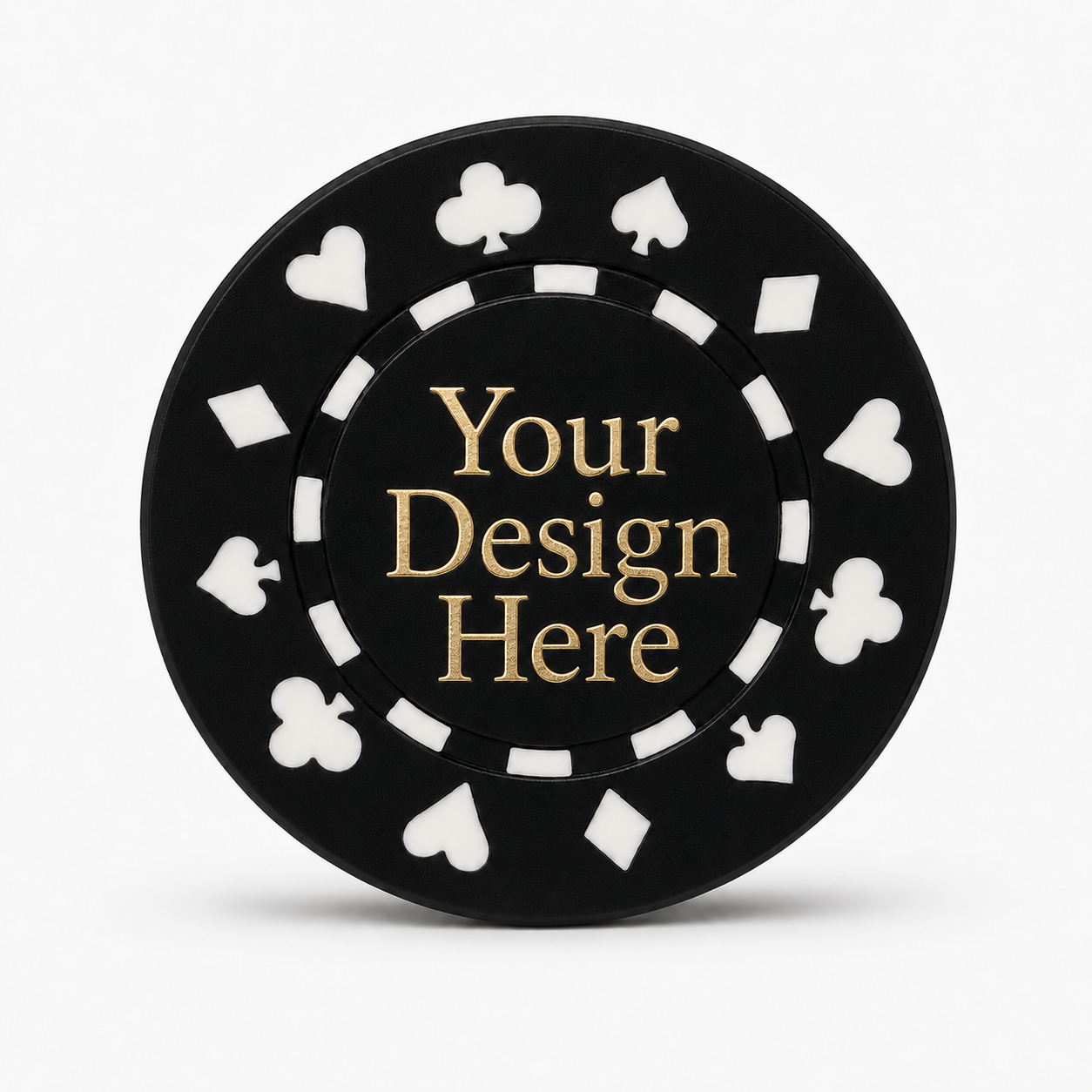 Custom Hot Stamped Poker Chips - CardSuit