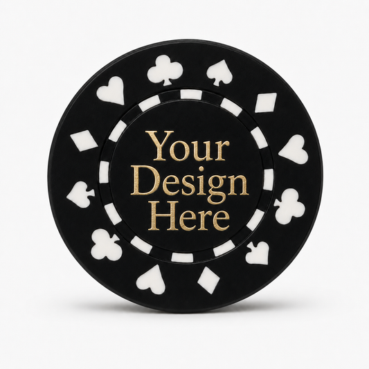 Custom Hot Stamped Poker Chips