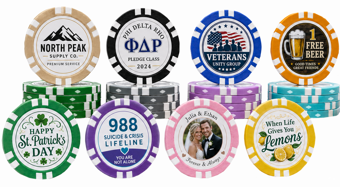 Bundle Pack Playing Card and Poker Chips