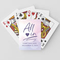 Load image into Gallery viewer, Personalized Custom Playing Cards
