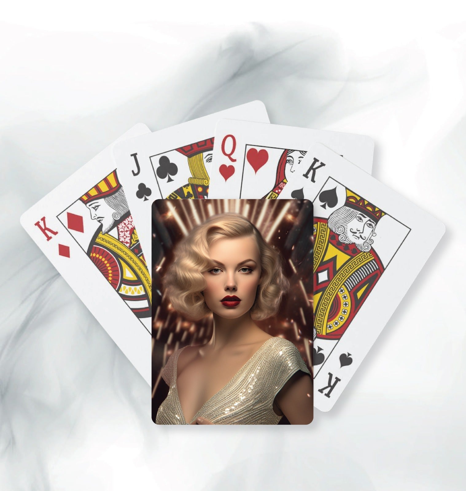 Hollywood Playing Card