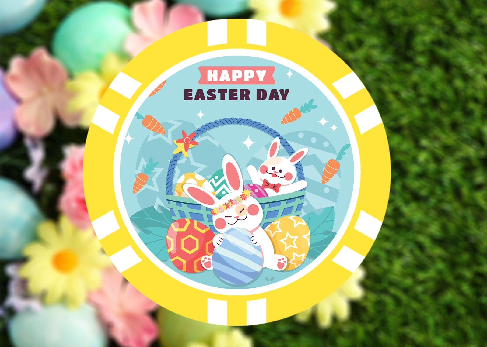 Easter Poker Chip