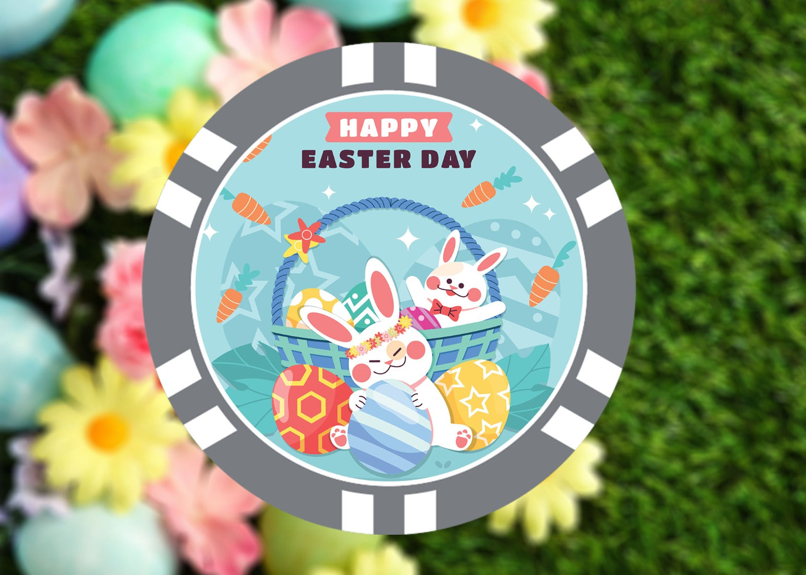 Easter Poker Chip