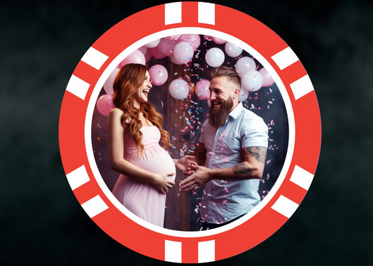 Baby Shower Poker Chip