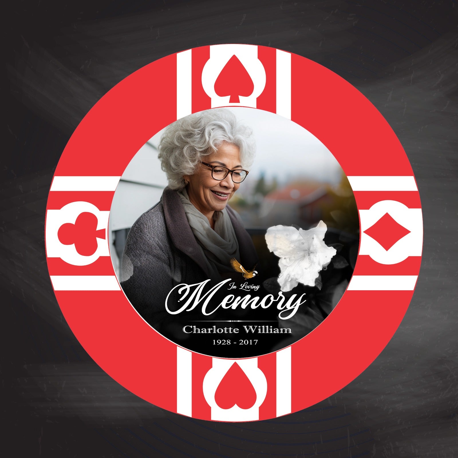 Remembrance Poker Chip – cardpress